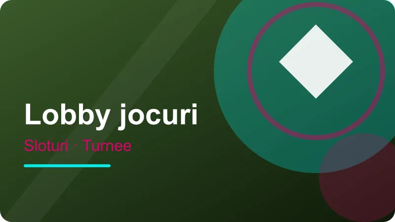 Ultrabet – Sloturi și jackpoturi în lobby-ul Ultrabet Cazino Sloturi și jackpoturi în lobby-ul Ultrabet Cazino – ilustrație pentru secțiunea Ultrabet